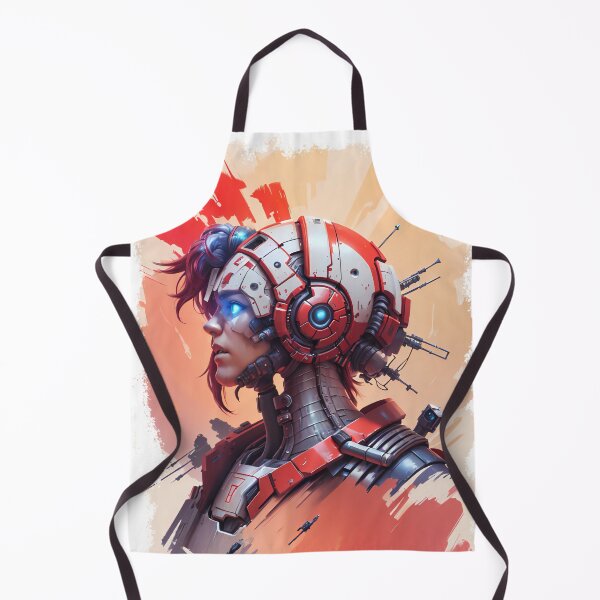 Item preview, Cyborg Girl designed and sold by ThreadedTales.