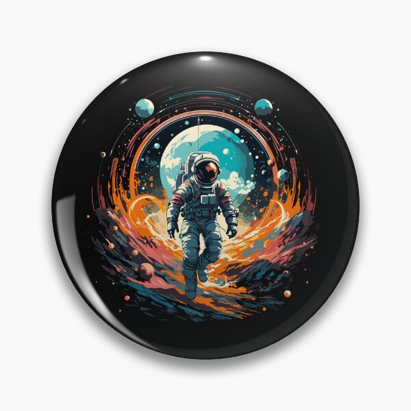 Item preview, astronaut in space designed and sold by OverNickles194.