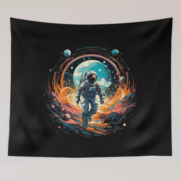 Item preview, astronaut in space designed and sold by OverNickles194.