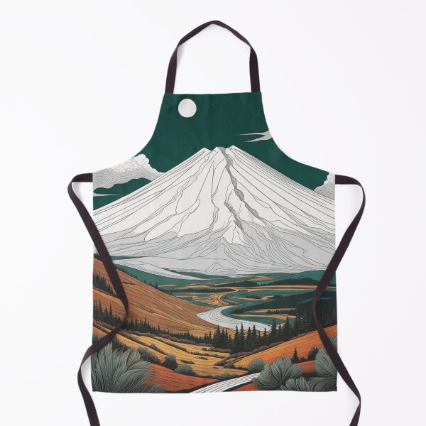 Item preview, Copy of Copy of Snowy Volcano View designed and sold by Secondearth.
