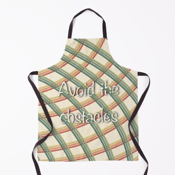 Item preview, Avoid the obstacles digital art design with intertwining colorful lines  designed and sold by BumbleVee ☀️.