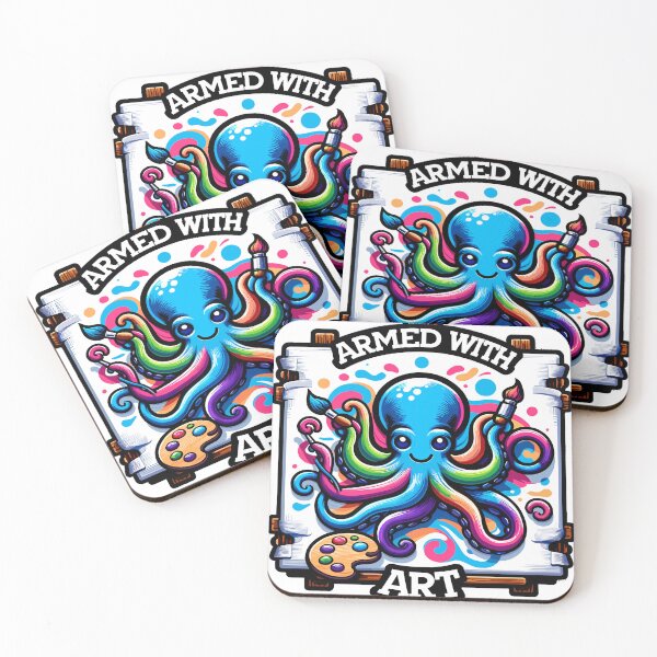 Item preview, Artistic octopus designed and sold by LongIslandDesgn.