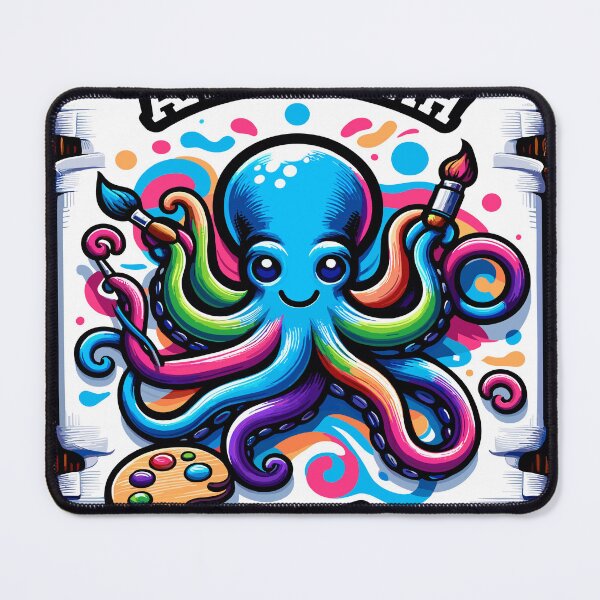Item preview, Artistic octopus designed and sold by LongIslandDesgn.