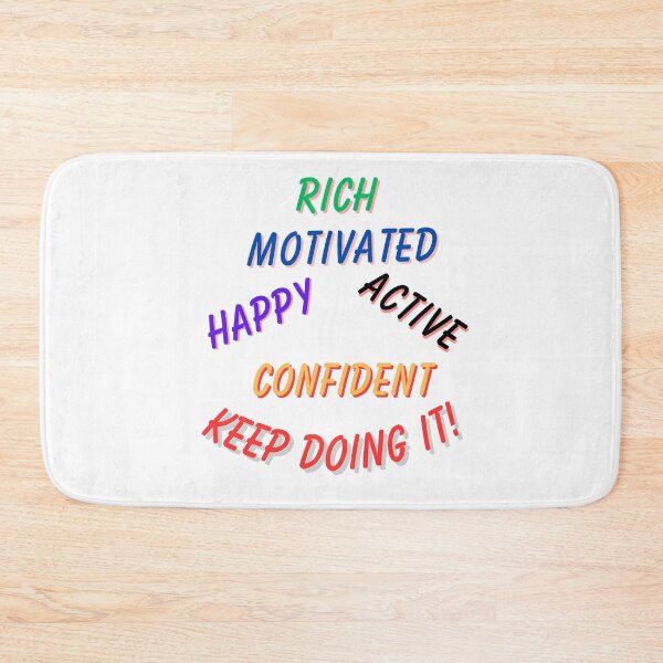 Item preview, Keep Doing It-White Background  designed and sold by Trendi61.