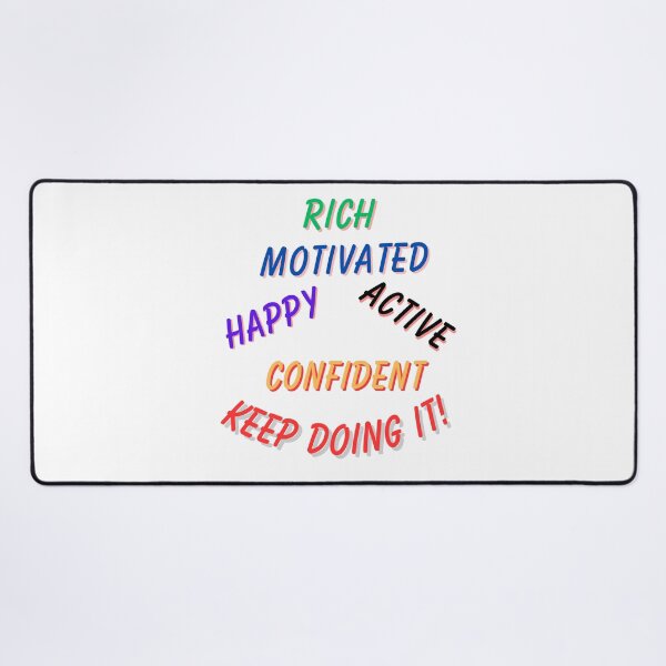 Item preview, Keep Doing It-White Background  designed and sold by Trendi61.