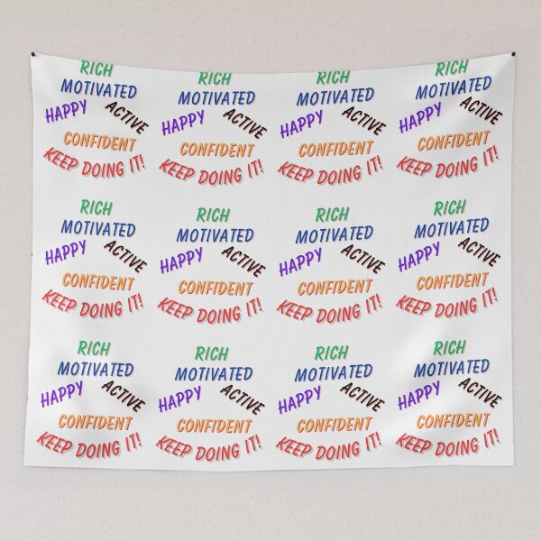 Item preview, Keep Doing It-White Background  designed and sold by Trendi61.
