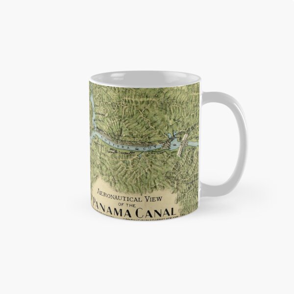 Item preview, Vintage Map of The Panama Canal (1911) designed and sold by BravuraMedia.