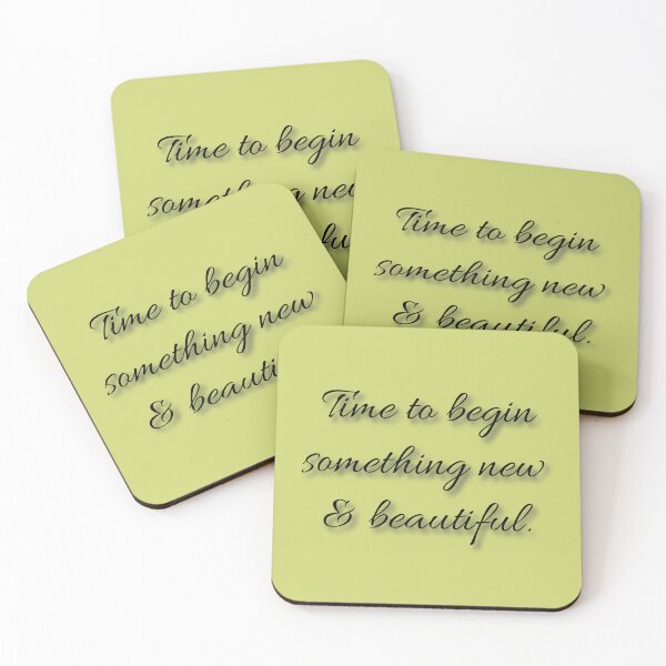 Item preview, (BF) Time to begin something new and beautiful. designed and sold by greatvibes4u.