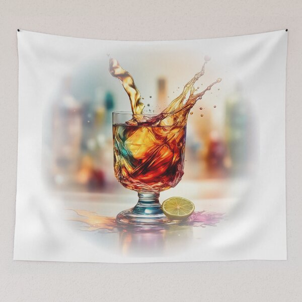 Artikelvorschau, Whiskyglas entworfen und verkauft von Digital Dye Co.