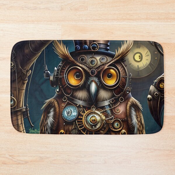 Item preview, Mechanical Steampunk Fantasy Owl designed and sold by TheArtOfPat.
