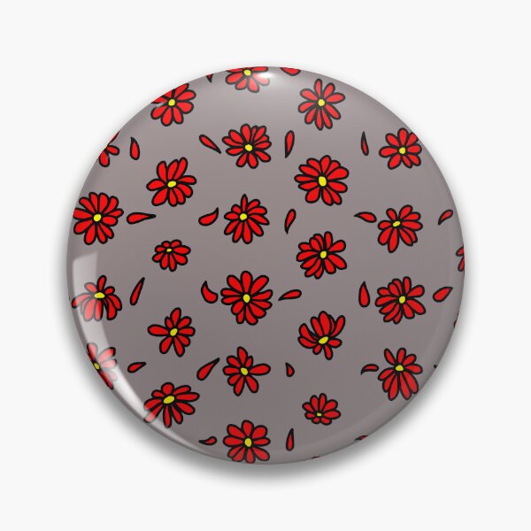 Item preview, Simple Red Flowers Pattern designed and sold by Kabira77.