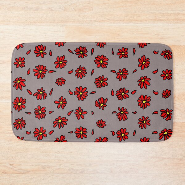 Item preview, Simple Red Flowers Pattern designed and sold by Kabira77.