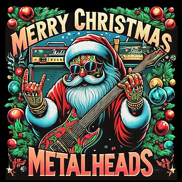 Artwork thumbnail, Merry Christmas metalheads by Coollzone