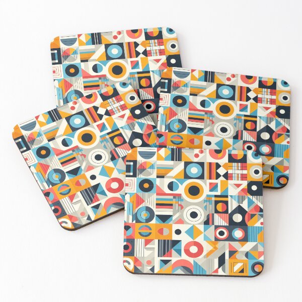 Item preview, Colorful Geometric Patterns Art 2 designed and sold by NaphDesigns.