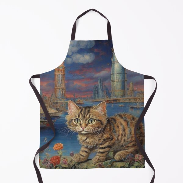 Item preview, Louis Wain Schizophrenia Cat Painting For Cat Lovers designed and sold by Petsthetic.