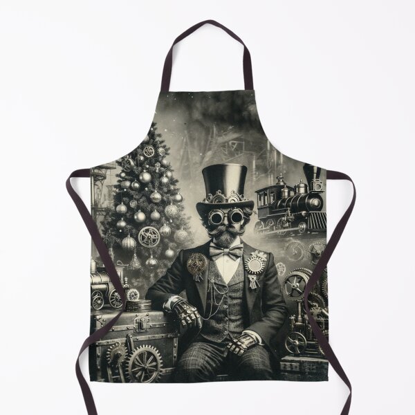 Item preview, Steampunk Holiday Elegance: Victorian Christmas designed and sold by ZenEverAI.