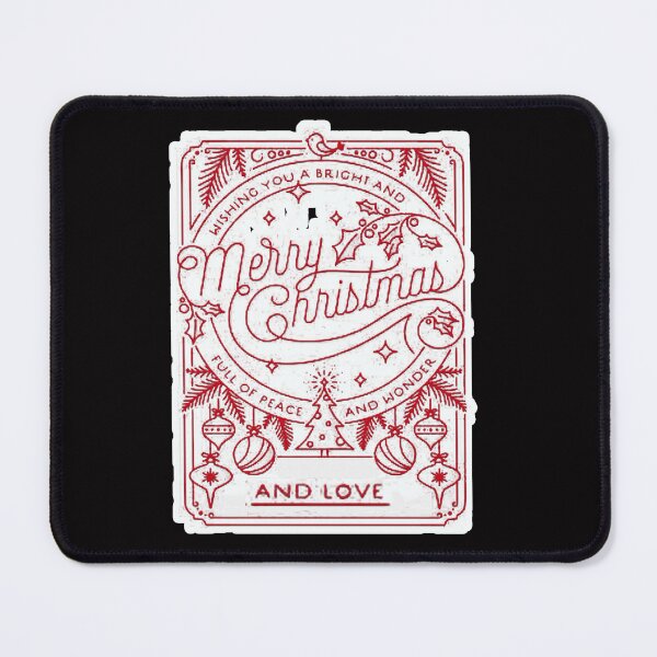 Item preview, wishing you a bright and full of peace and wonder merry christmas designed and sold by Ratatatts.