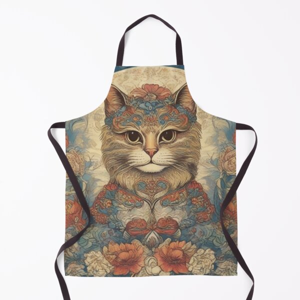 Item preview, Louis Wain Schizophrenia Cat Painting For Cat Lovers designed and sold by Petsthetic.