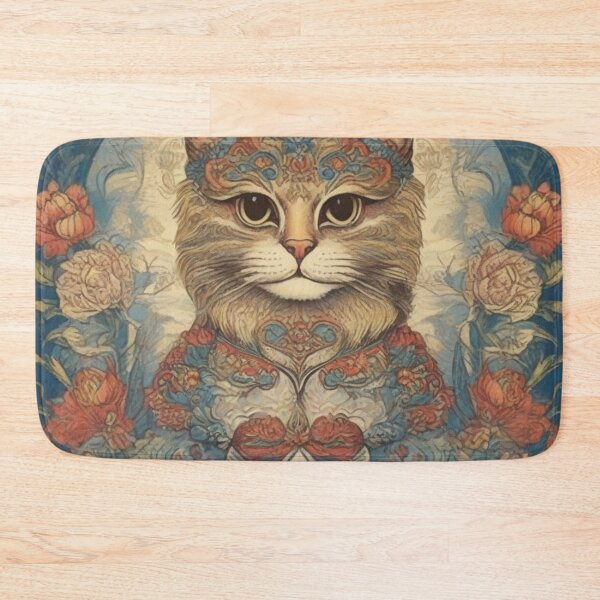 Item preview,  Louis Wain Schizophrenia Cat Painting For Cat Lovers designed and sold by Petsthetic.