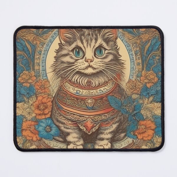 Item preview, Louis Wain Schizophrenia Cat Painting For Cat Lovers designed and sold by Petsthetic.