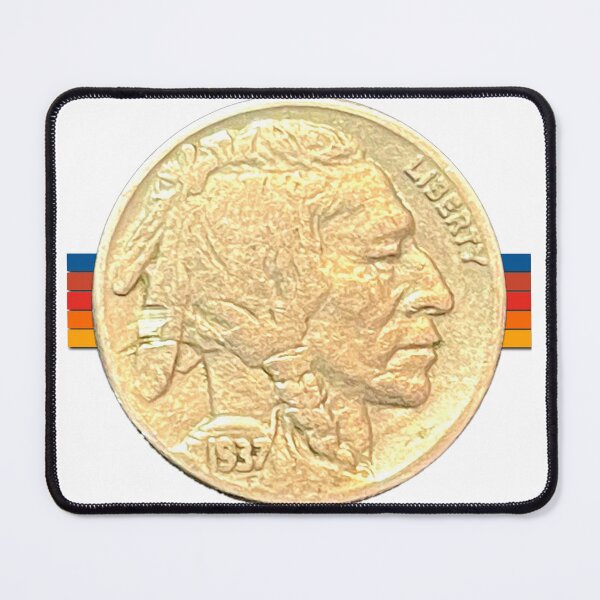 Item preview, Vintage Buffalo Nickel, American Indian Nickel, Five Cent Piece designed and sold by BubbaCommerce.