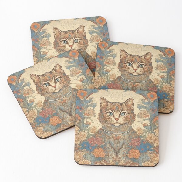 Item preview, Louis Wain Schizophrenia Cat Painting For Cat Lovers designed and sold by Petsthetic.