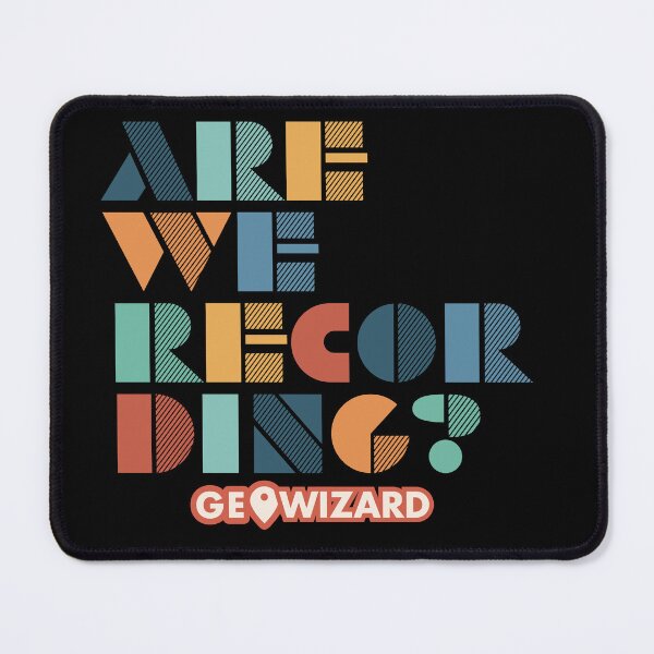 Item preview, Geowizard Are We Recording? designed and sold by lemontentacle.