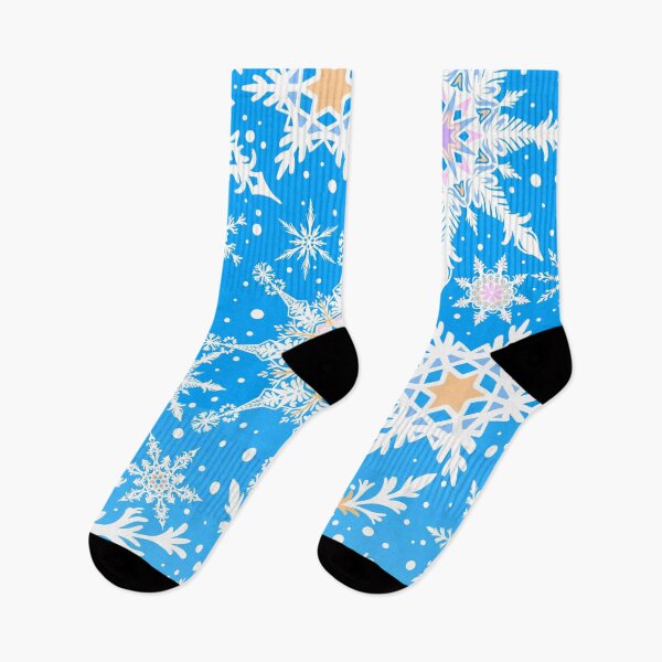 Item preview, Let it Snow - Pattern of Christmas Snowflakes  designed and sold by Savi Singh.