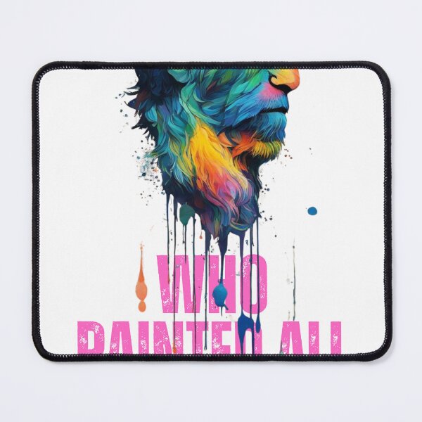 Item preview, Artistic philosophic design ''Who painted all this??'' designed and sold by Przemy.