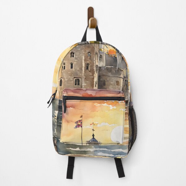 Item preview, Sunset Serenity: Tower of London Watercolor Beauty designed and sold by LSVart.