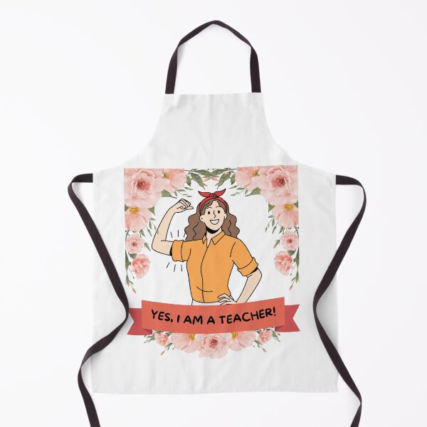 Item preview, Yes I am a teacher, gift for Teachers art designed and sold by ImaginePrinting.