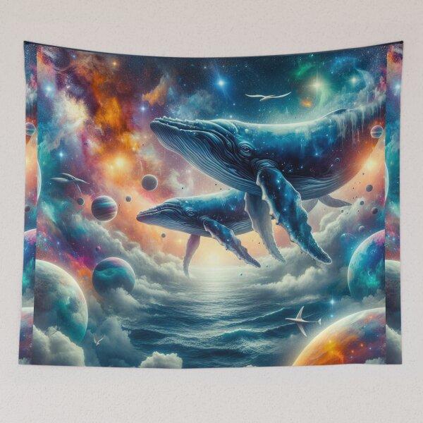 Item preview, cosmic whale designed and sold by Greydate.