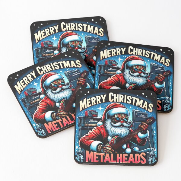 Item preview, Merry Christmas metalheads  designed and sold by Coollzone.