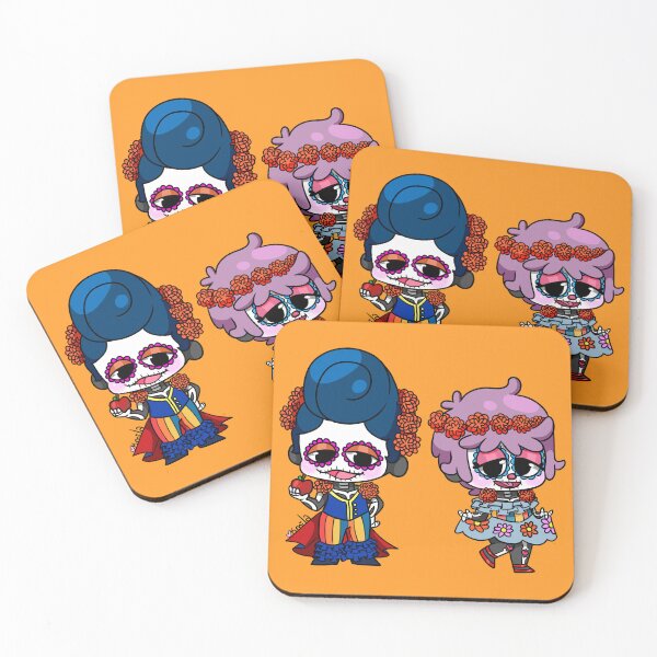 Item preview, wally and lily catrinas designed and sold by KmilaCreacion.