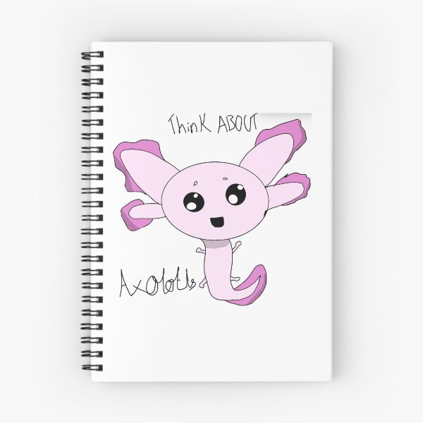 Item preview, Thinks about axolotls designed and sold by Lightninglily.