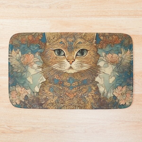 Item preview,  Louis Wain Schizophrenia Cat Painting For Cat Lovers designed and sold by Petsthetic.