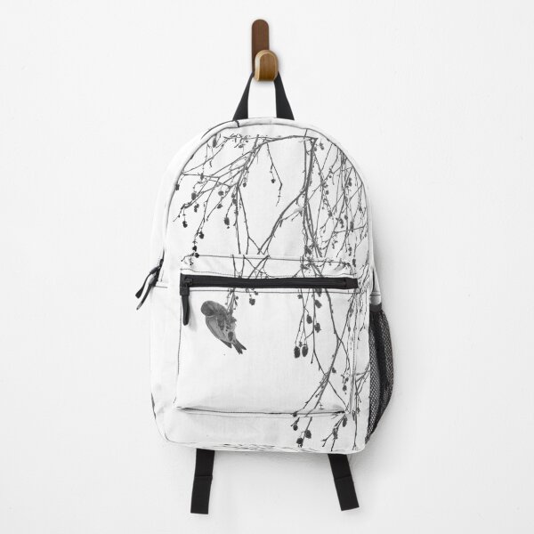 Item preview, Those lovely hidden seeds. Mealy redpoll bw designed and sold by Jouko Lehto Photography.