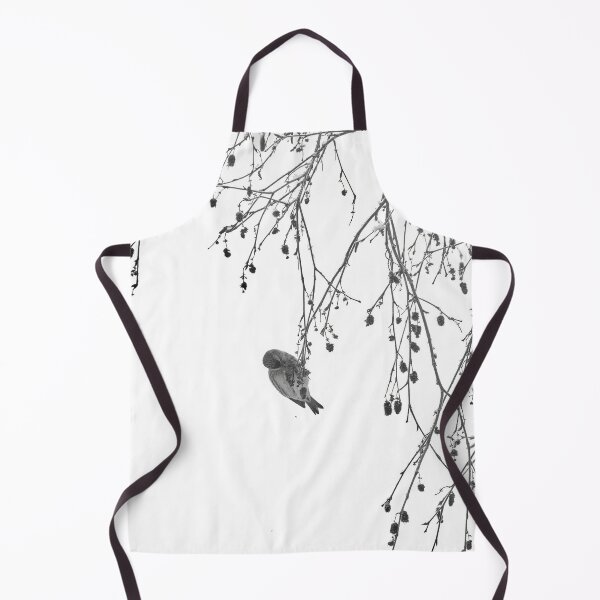 Item preview, Those lovely hidden seeds. Mealy redpoll bw designed and sold by Jouko Lehto Photography.