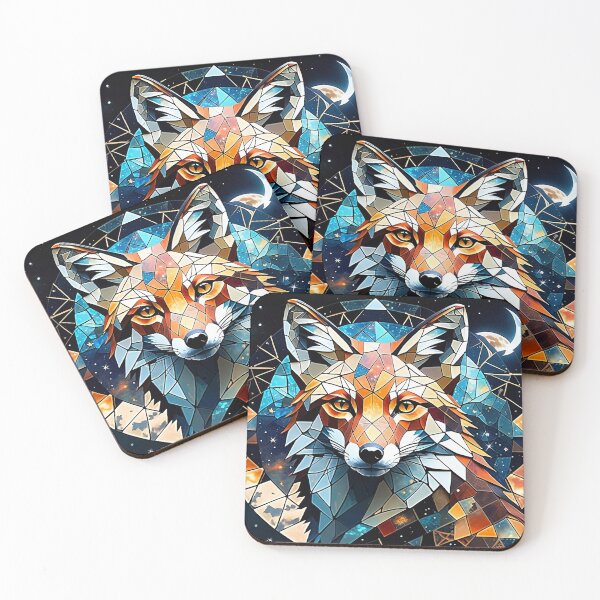 Item preview, Mosaic fox designed and sold by LilithsDesires.