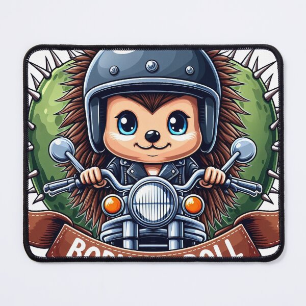 Item preview, Born to Roll Hedgehog designed and sold by Canaba.