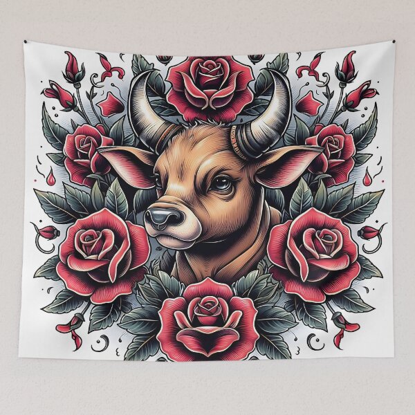 Item preview, Bull designed and sold by fairycoffins.