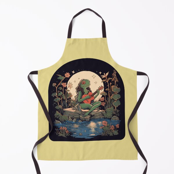 Item preview, The Princess of the Pond Playing Her Moonlight Tunes designed and sold by EvasDreams.