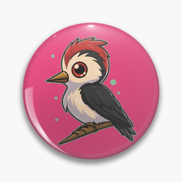 Item preview, Anime Kawaii Woodpecker designed and sold by FlexYourMind.