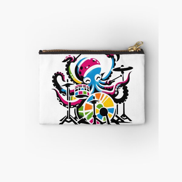 Item preview, Octopus Playing Drums designed and sold by Truck Stop One.