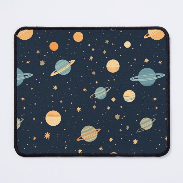 Item preview, Stars and planets seamless pattern designed and sold by mliotard.