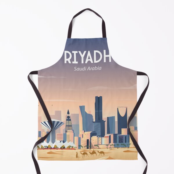 Item preview, Saudi Arabia Riyadh travel poster designed and sold by Arctic frame studio.