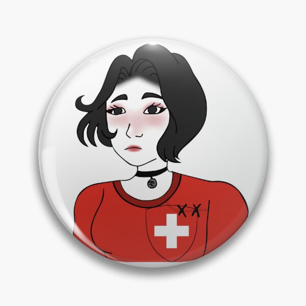 Item preview, Doomer Girl Wojak - Switzerland designed and sold by AztecaPixels.