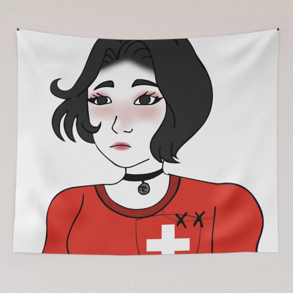Item preview, Doomer Girl Wojak - Switzerland designed and sold by AztecaPixels.