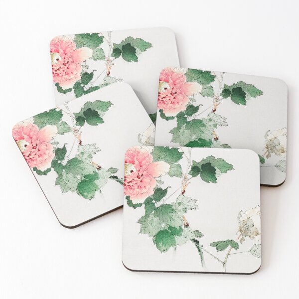 Item preview, Tree peony, illustration from Bijutsu Sekai (1893-1896) by Watanabe Seitei designed and sold by Suzana Djordjevic.