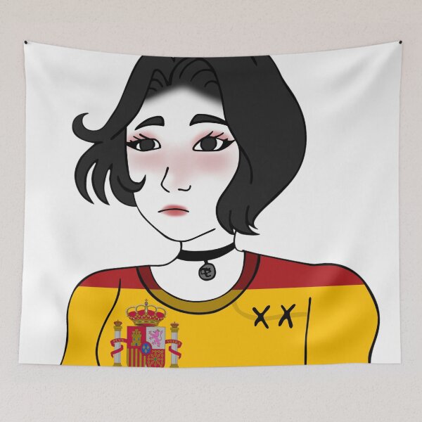 Item preview, Doomer Girl Wojak - Spain designed and sold by AztecaPixels.